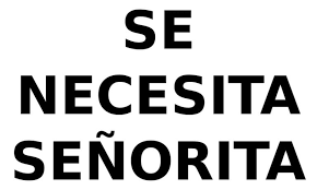 SE NECESITA SEÑORITAS MAYORES DE EDAD