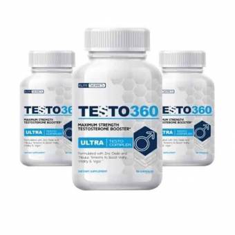 POTENCIADOR TESTO ULTRA 360. MEJORA EL RENDIMIENTO INTIMO