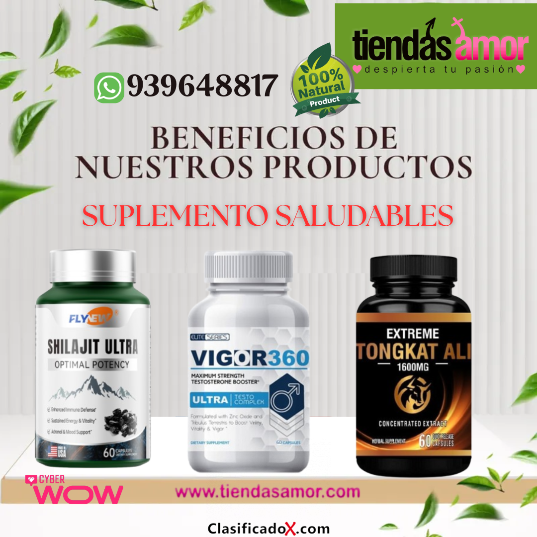 AUMENTA LA POTENCIA CON ESTOS SUPLEMENTOS SALUDABLE